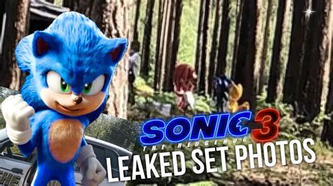 sonic 3 leaked images|Sonic 3 Movie Photos Leak As GUN Vehicles。